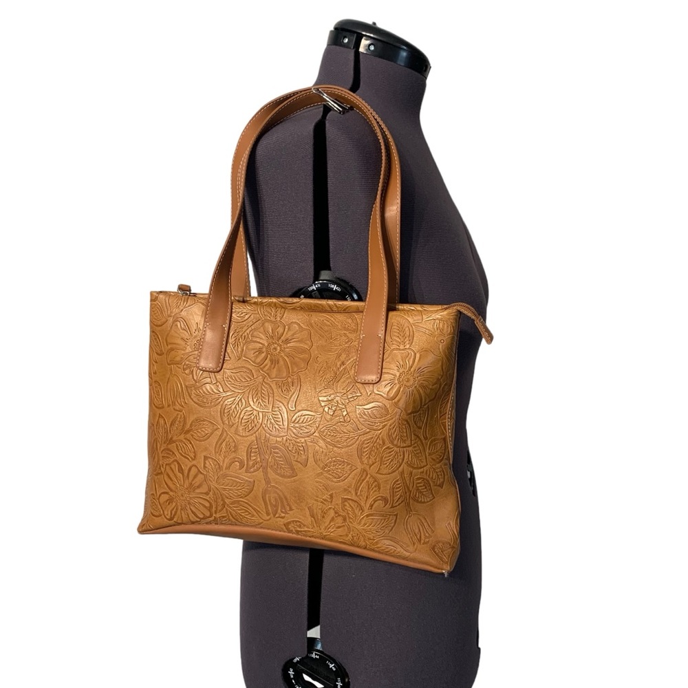 Tooled Shoulder Bag‎